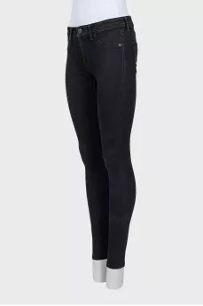 Джинси skinny fit із заниженою талією