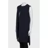 Long vest with pockets