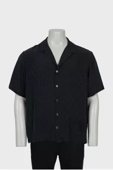 Men's silk shirt