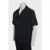 Men's silk shirt