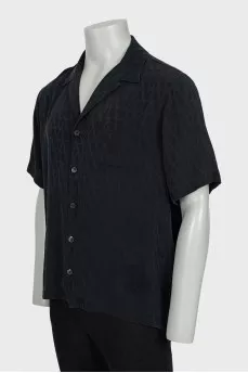 Men's silk shirt