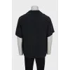 Men's silk shirt