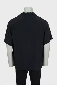 Men's silk shirt