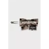 Textile hair clip-bow