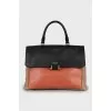 Leather combination bag