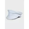 Blue cap with logo