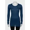 Long sleeve blue