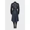 Cloak with a blue belt