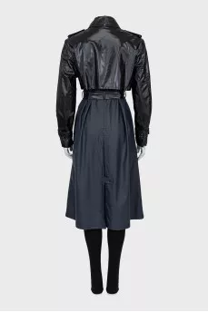 Cloak with a blue belt