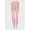 Pink tapered trousers