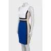Sheath dress with zipper