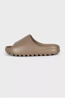 Brown Yeezy Slide slides