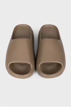 Brown Yeezy Slide slides