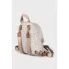 Monogram canvas backpack