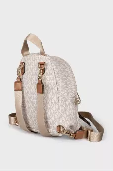 Monogram canvas backpack
