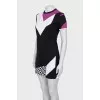 Fitted dress with sequins