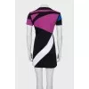 Fitted dress with sequins