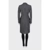 Fitted coat with buttons