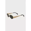 Sunglasses in gold color
