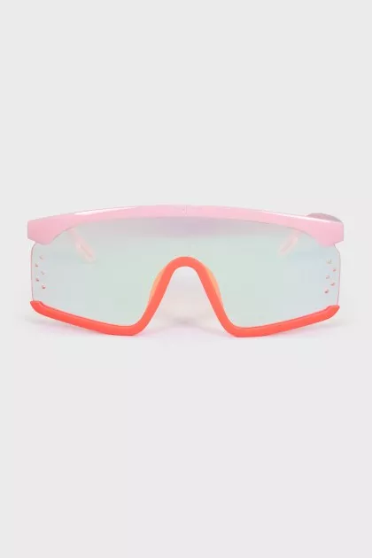 Pink sunglasses mask