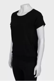Black slim fit t-shirt