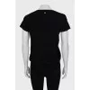 Black slim fit t-shirt