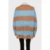 Oversized striped sweater