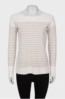 Striped cashmere jumper