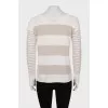 Striped cashmere jumper
