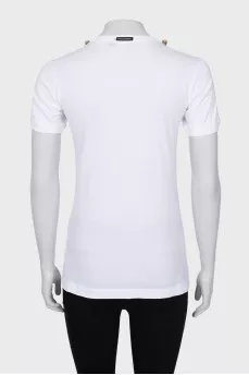T-shirt decorated with crystals
