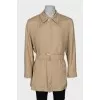 Men's silk cloak
