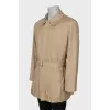 Men's silk cloak