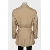 Men's silk cloak