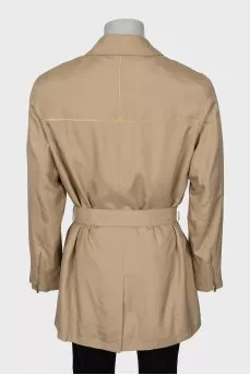 Men's silk cloak