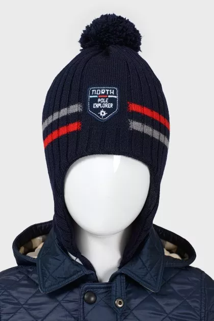 Children's knitting hat