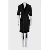 Wrap dress with belt