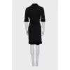 Wrap dress with belt