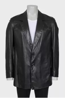 Men's leather jacket
