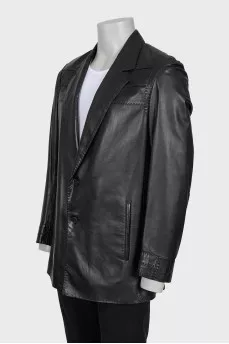 Men's leather jacket