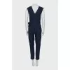 Plaid jumpsuit with trousers