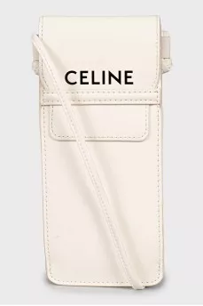 Crossbody case with brand logo