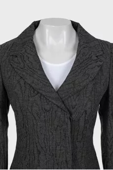 Vintage grey printed jacket