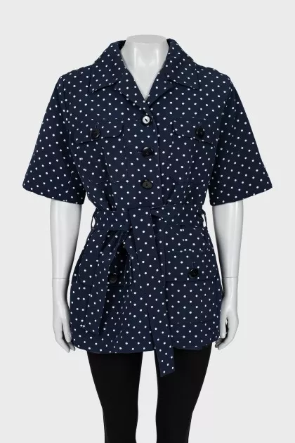Vintage polka dot shirt