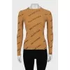 Long sleeve with branded print