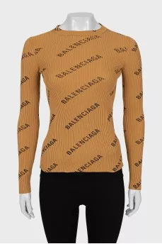 Long sleeve with branded print