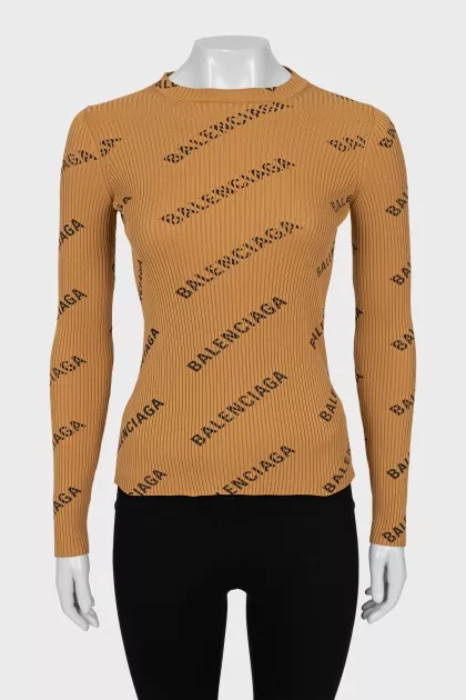 Long sleeve with branded print