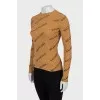 Long sleeve with branded print
