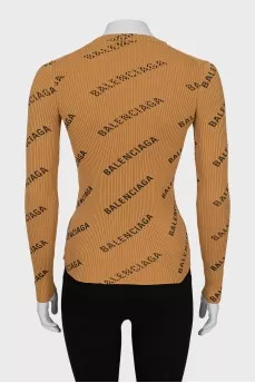 Long sleeve with branded print