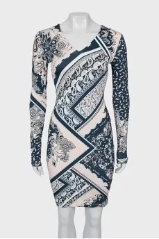 Bodycon printed dress