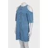 Short sleeve denim dress